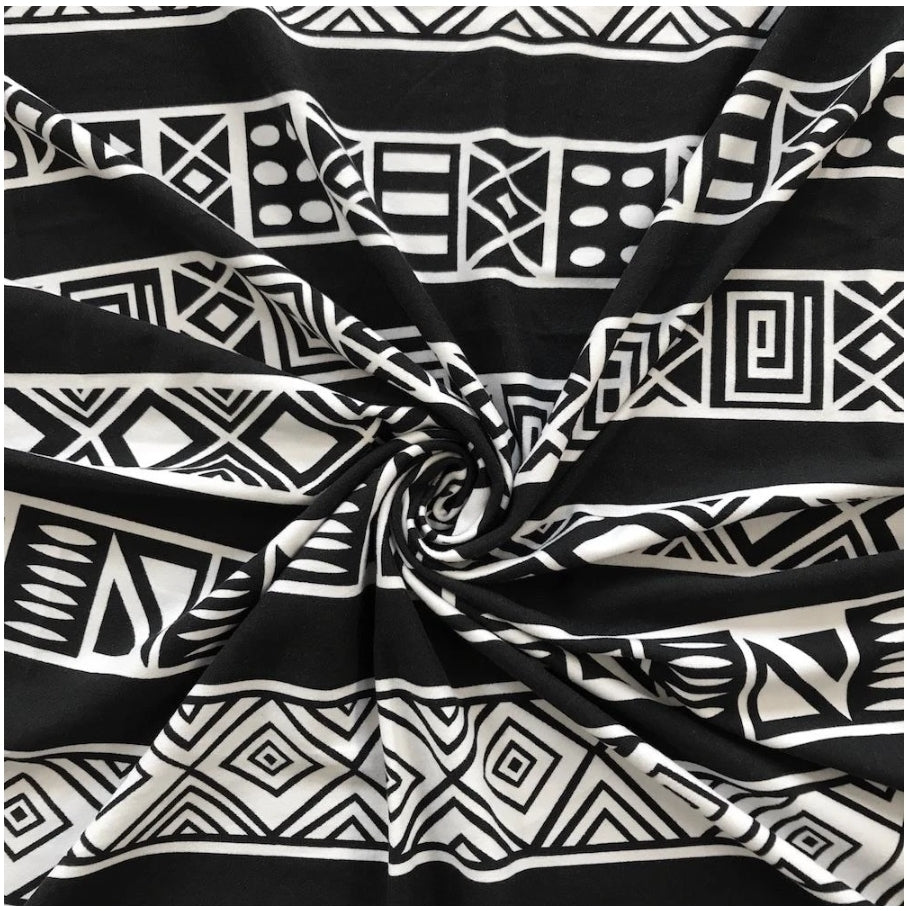 Stretch Wrap Aztec Black