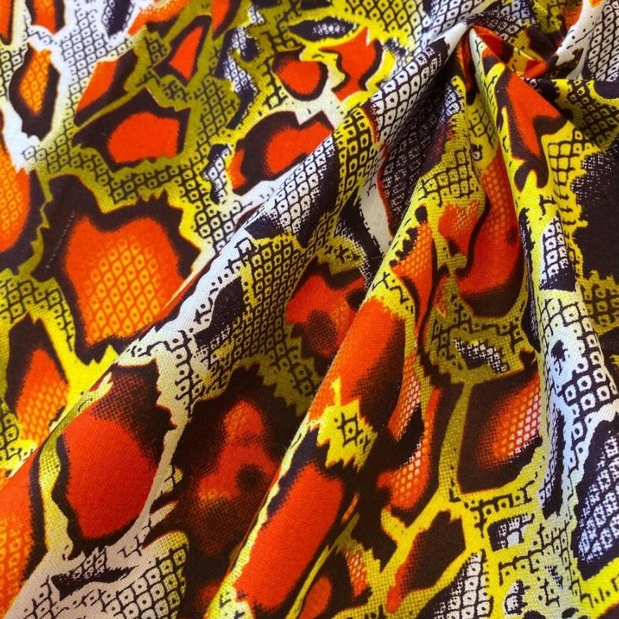 Stretch Wrap Orange Snake